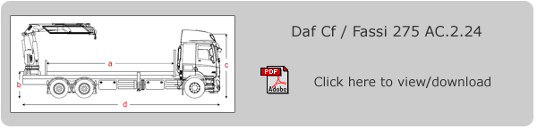 click here to view / download Fassi 275 Datasheet